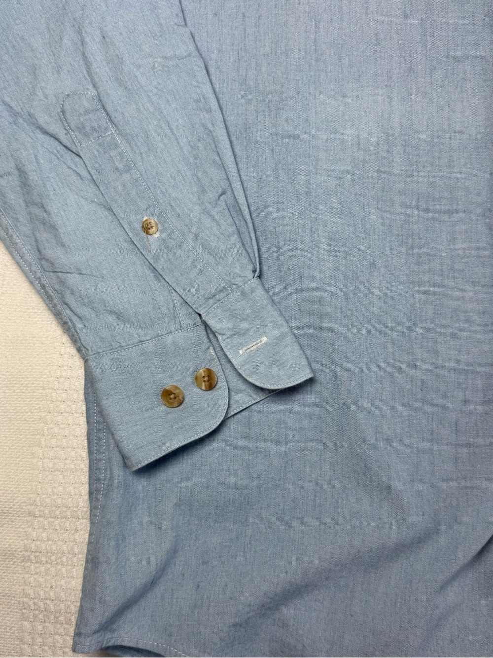VTG 80s RARE Banana Republic Safari & Travel Clothing Co. Dog Embroidered Shirt - Picture 8 of 10